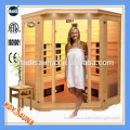 Solid Wood Main Material and 4 People Capacity mini portable far infrared sauna room